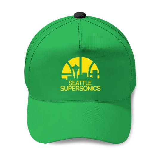 Discover Supersonics Seattle Baseball Caps