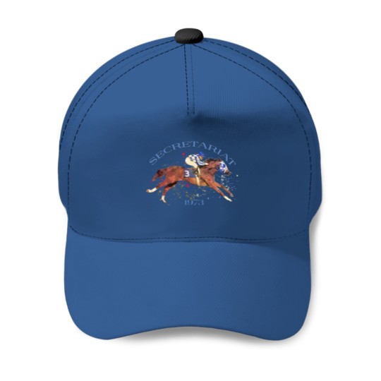 Discover 1973 Triple Crown Winner - Secretariat Baseball Caps