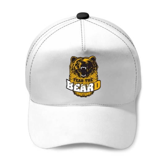 Discover Bostonn Bruinss Bear Fear the Beard Baseball Caps