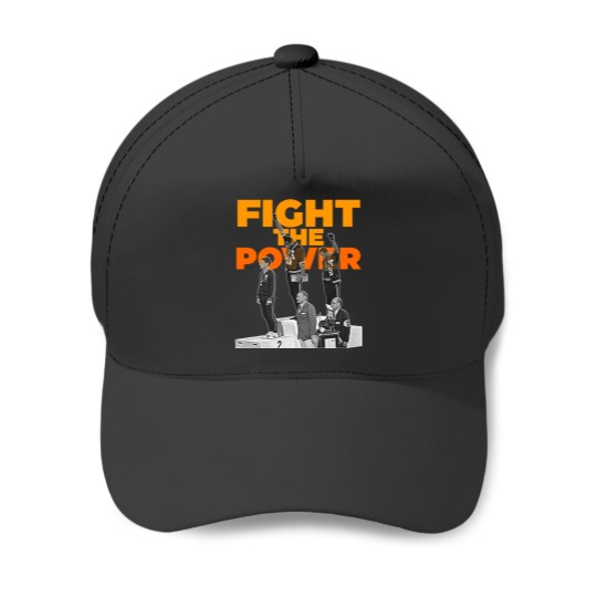 Discover Fight the Power Baseball Caps