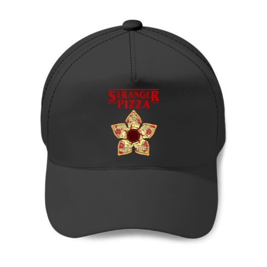 Discover Stranger Pizza Things Baseball Caps