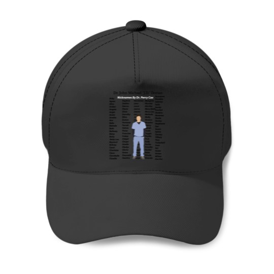 Discover Scrubs JD13 Baseball Caps