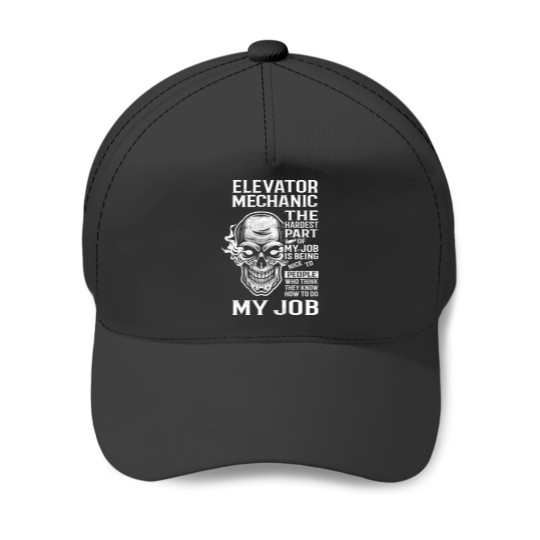 Discover Elevator Mechanic Baseball Cap - Trendy Gift for Elevator Technicians