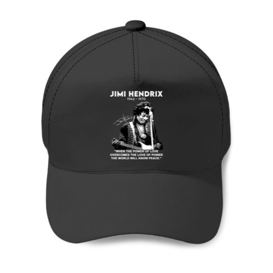 Discover Jimi Hendrix Rock Baseball Caps, Jimi Hendrix Singer Baseball Caps