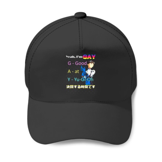 Discover YuGiOh! Yeah Im GAY Muto YugiYugi là KatsuyaAnzu Mazaki Seto Kaiba Baseball Caps