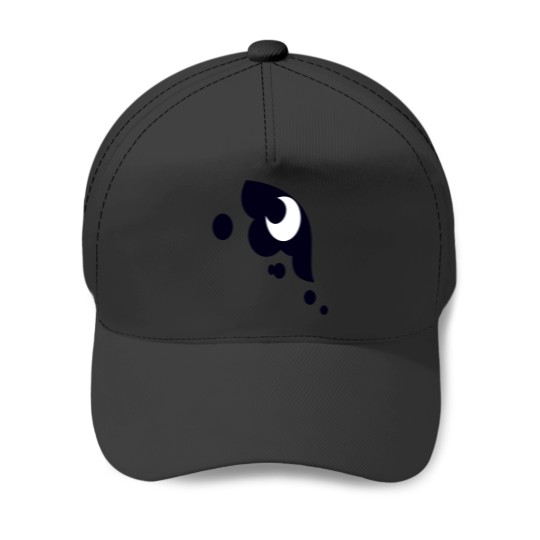 Discover Princess Luna Night Dark Clouds Half Moon MLP Cutie Mark Sign Baseball Caps