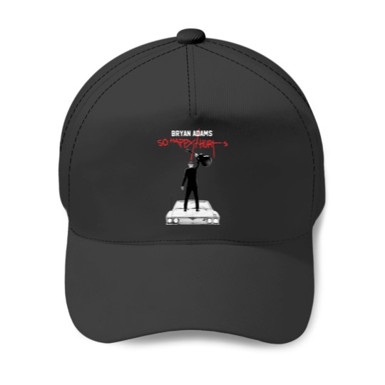 Discover Color Bryan Adams Tour 2023 Baseball Caps, So Happy Hurts Tour, Vintage Bryan Adams Baseball Caps