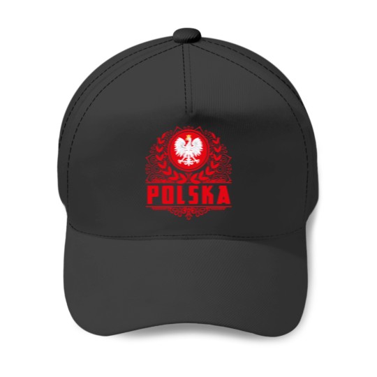 Discover Polska Poland Mandala Baseball Caps