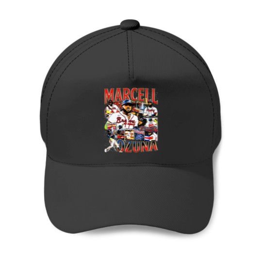 Discover Vintage 90s Graphic Style Marcell Ozuna Baseball Caps Vintage Sport Baseball Caps