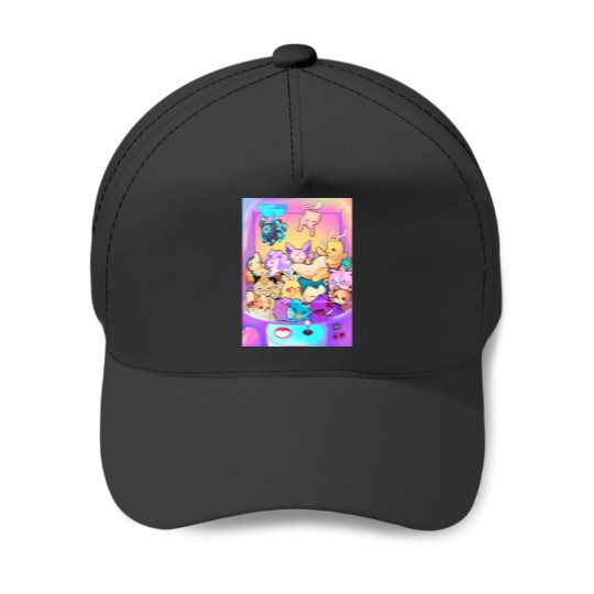 Discover Poki Claw Baseball Caps