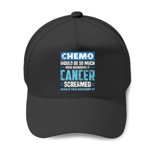 Discover Chemo Cancer Baseball Caps