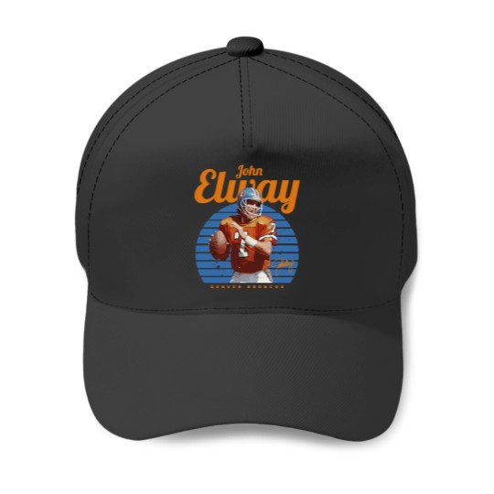 Discover John elway Baseball Caps