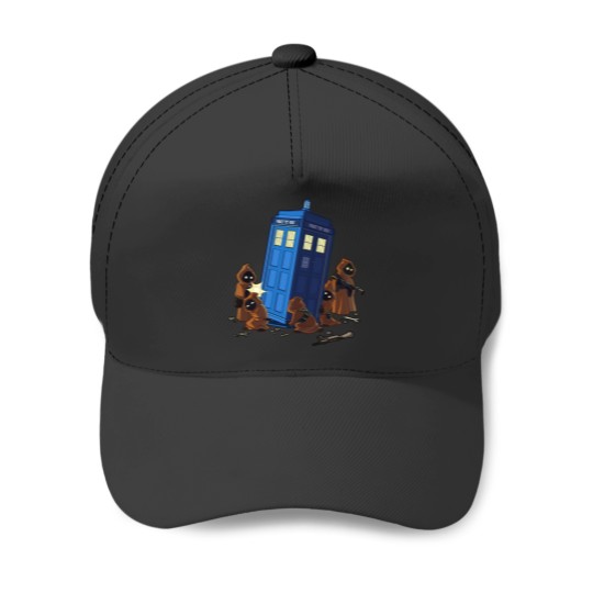 Discover JAWA Steals DOCTOR WHO Mens Baseball Caps, Tardis Police