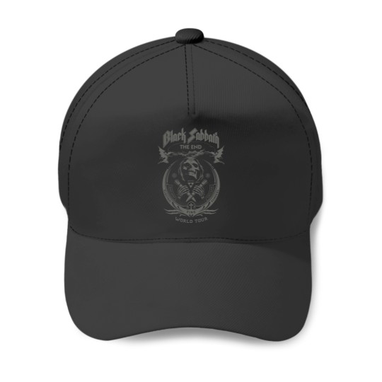 Discover Black Sabbath The End Mushroom Cloud Baseball Caps A Rock Off