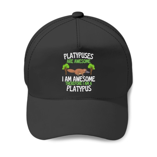 Discover Cute Platypus Baseball Caps Platypuses Are Awesome Funny Cute Platypus Lover