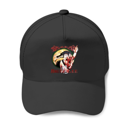 Discover Vintage 90s Bruce Lee Legendary Martial Art Actor "Enter The Dragon" The Movie Baseball Caps / Movie Baseball Caps