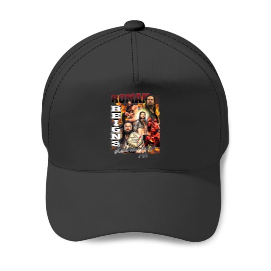 Discover Roman Reigns Acknowledge Me Unisex Softstyle Baseball Caps, Roman Reigns Unisex Baseball Caps