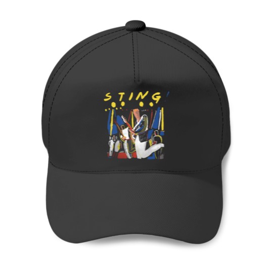 Discover Vintage 80s Sting The Police Promo Album Tour Concert Baseball Caps