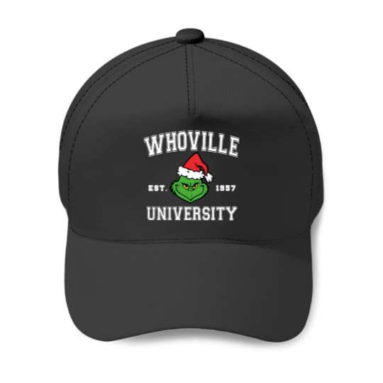 Discover Christmas Whoville University Est. 1957 Baseball Cap - Holiday Gift