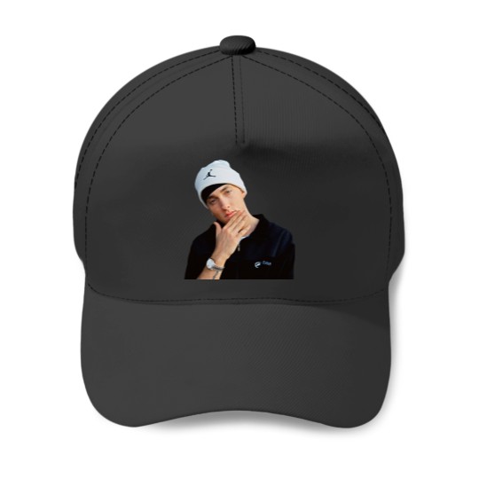 Discover Eminem Portrait Baseball Caps