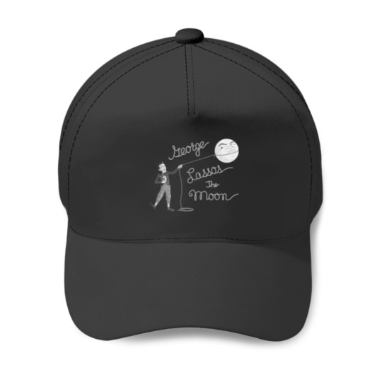 Discover George Lassos the Moon Baseball Caps