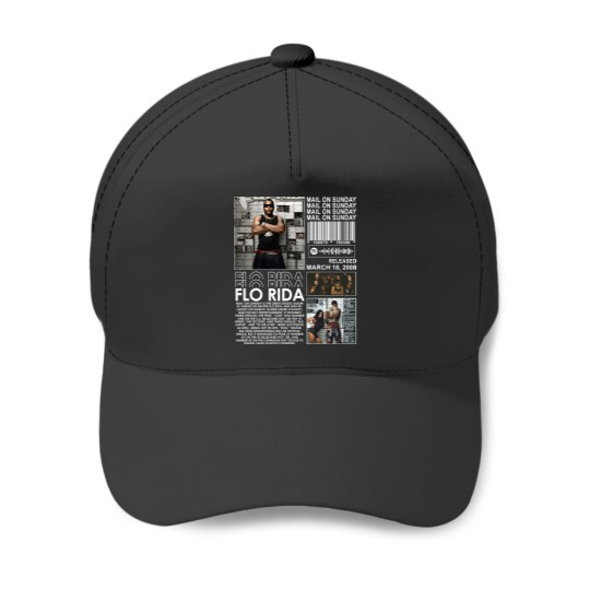 Discover Flo Rida Rap Baseball Caps, Mail On Sunday Album 90s Y2K Merch Vintage Rapper Hiphop