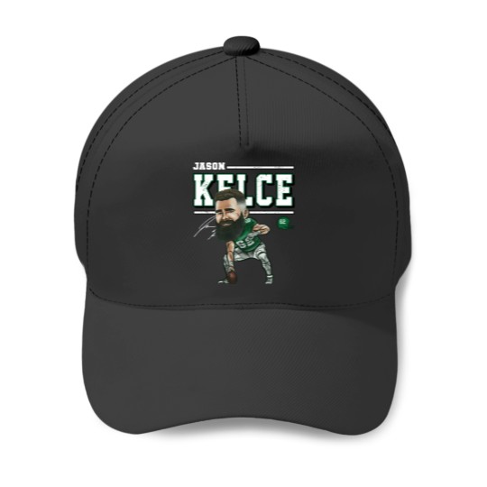 Discover Jason Kelce Philadelphia Cartoon - Jason Kelce - Baseball Caps