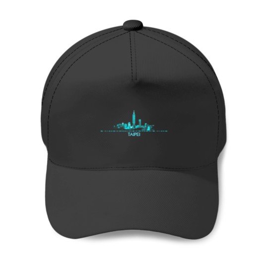 Discover Taipei Skyline - Taipei Skyline - Baseball Caps