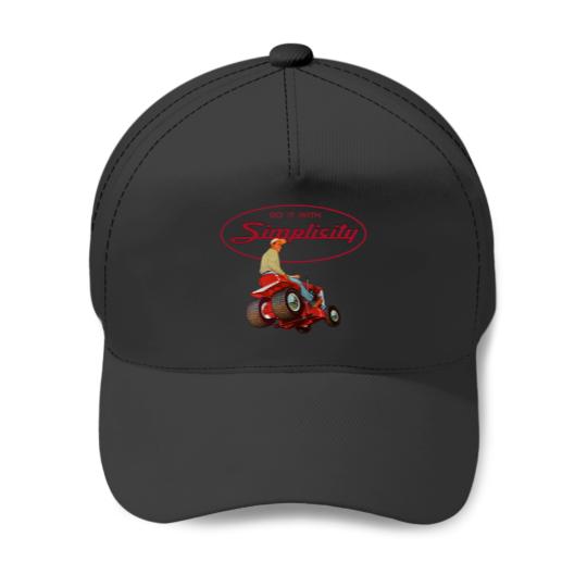 Discover Simplicity Garden Tractors162 Baseball Caps