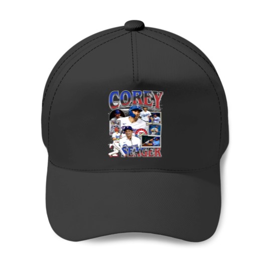 Discover Vintage 90s Graphic Style Corey Seager Baseball Caps, Vintage Sport Baseball Caps
