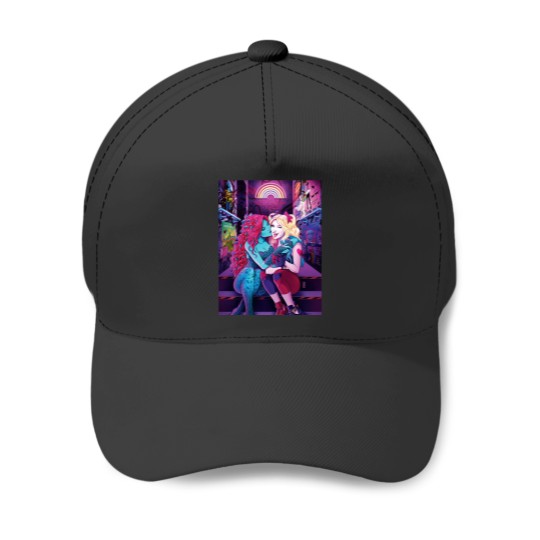 Discover Pride Ivy and Harley Harley quinn Baseball Caps