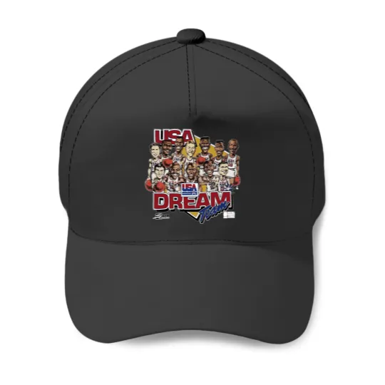 Discover Vintage 1992 USA Mens Basketball Olympic Dream Team Baseball Caps