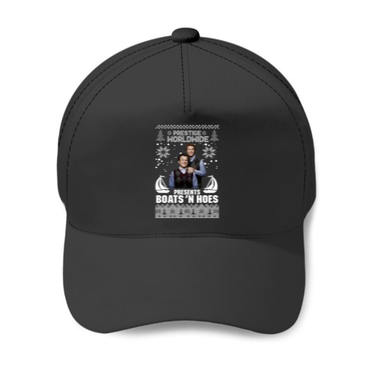 Discover Prestige Worldwide Presents Boats'n Hoes Ugly Christmas Sweat Baseball Caps