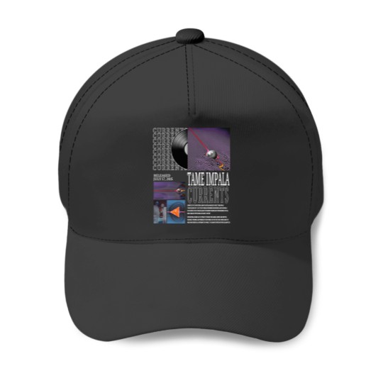 Discover Vintage Bootleg Inspired Baseball Caps Tame Impala Currents Vintage Baseball Caps