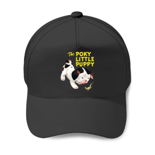 Discover Poky Little Puppy little golden book  illustration Baseball Caps