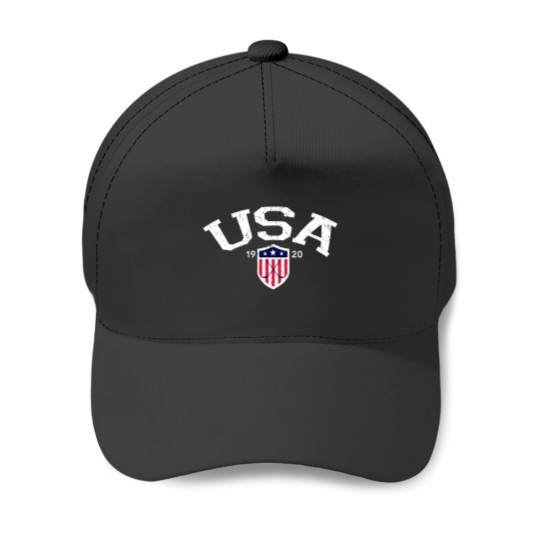 Discover Vintage USA National Hockey Baseball Caps