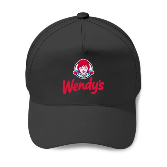Discover Wendys Fast Food Restaurant Baseball Caps