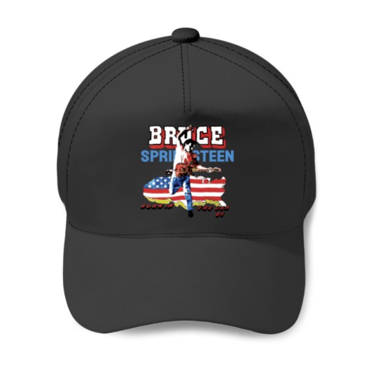 Discover Bruce Springsteen Bon In The Usa Baseball Caps, Vintage Bruce Springsteen Concert S-5Xl