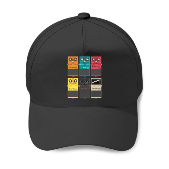 Discover Guitar Effects Pedal (Pedal Board) - Musical Instrument - Baseball Caps
