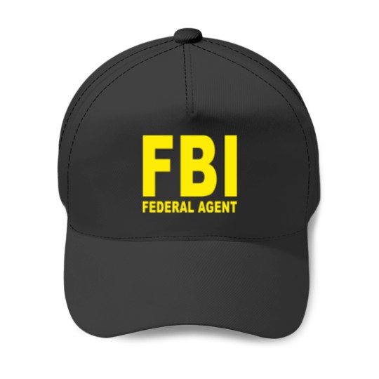 Discover FBI Federal Agent Baseball Caps, Federal Bureau Of Investigation Chest Logo Pocket Baseball Caps