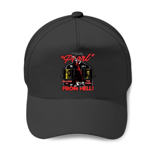 Discover Pearl Welcome To The Farm From Hell Baseball Caps, Pearl Horror A24 Movie