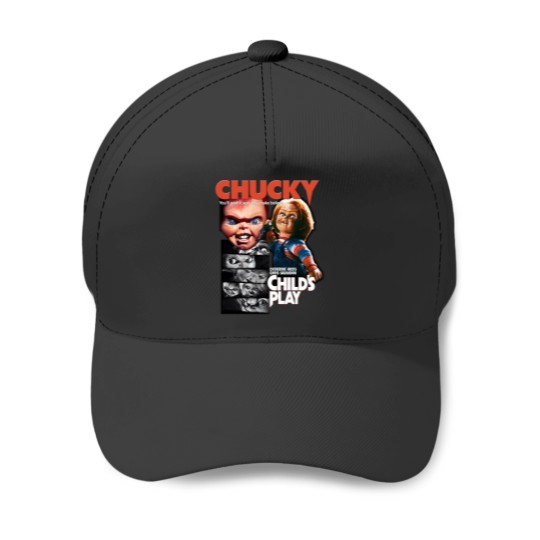 Discover Chucky Baseball Caps