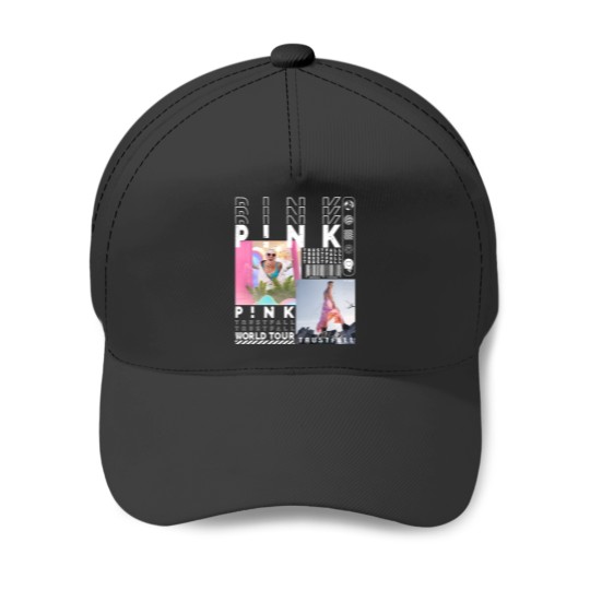 Discover Pink Music Baseball Caps