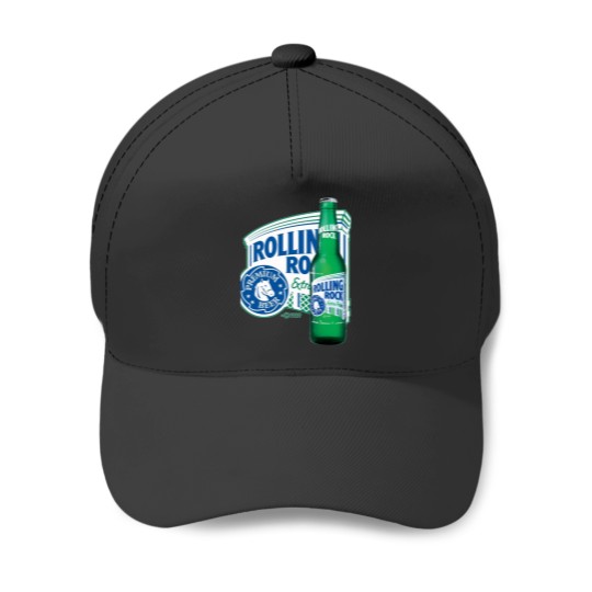 Discover Rolling Rock Baseball Caps
