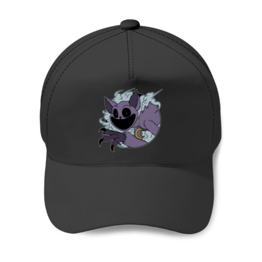 Discover Smiling Critters Cat Nap Poppy Playtime Baseball Caps, Horror Game Baseball Caps