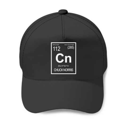 Discover Chuck Norris - Periodic Table of Elements Classic Baseball Caps