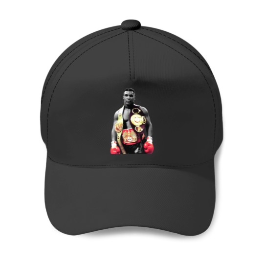Discover Mike Tyson Boxing Men Baseball Caps Black Cotton Baseball Caps All Sizes S to 5XL