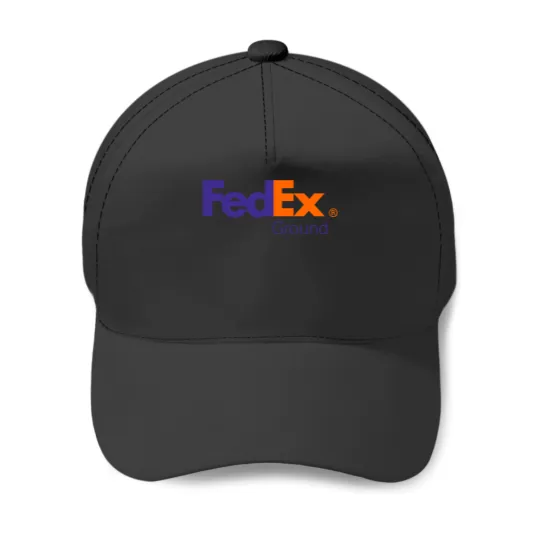 Discover FedEx Ground Delivery Logo Baseball Caps