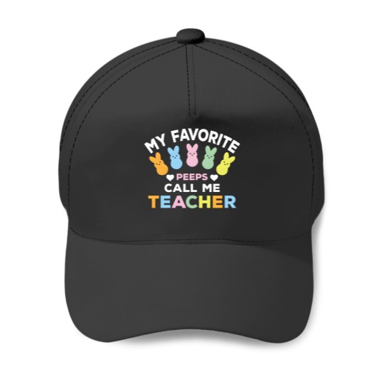 Discover Easter Teacher Baseball Caps
