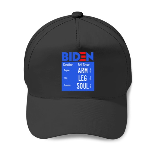 Discover High Prices Inflation Bad Economy Gas Pump Joe Baseball Caps